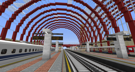 Overground platforms at Kowloon